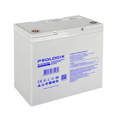 Акумуляторна батарея Prologix 12V 55AH (PL12-55GEL) GEL