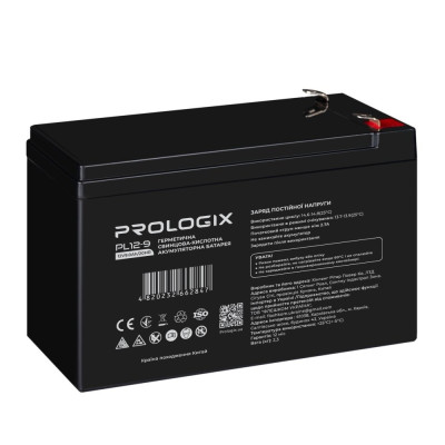 Аккумуляторная батарея Prologix 12V 9AH (PL12-9) AGM