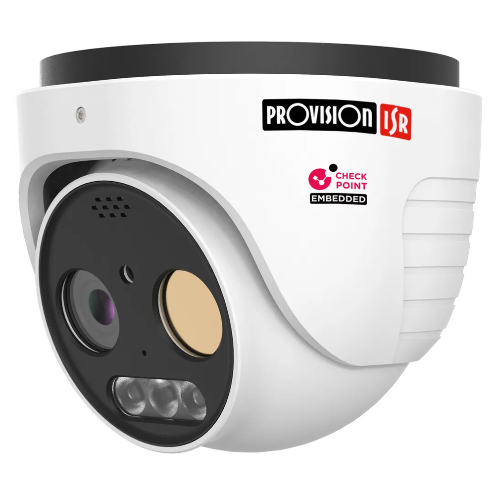 5 Мп IP-відеокамера Provision-ISR DH-THERMAL-7-V2 теплова (7 мм) + оптична (8 мм)