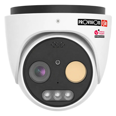 5 Мп IP-відеокамера Provision-ISR DH-THERMAL-7-V2 теплова (7 мм) + оптична (8 мм)