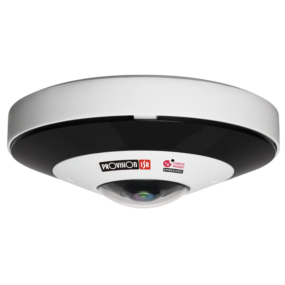 6 Мп IP-відеокамера Fish-Eye Provision-ISR FEI-360IPN-V3 (1.65 мм) з вбудованим мікрофоном, антивандальна
