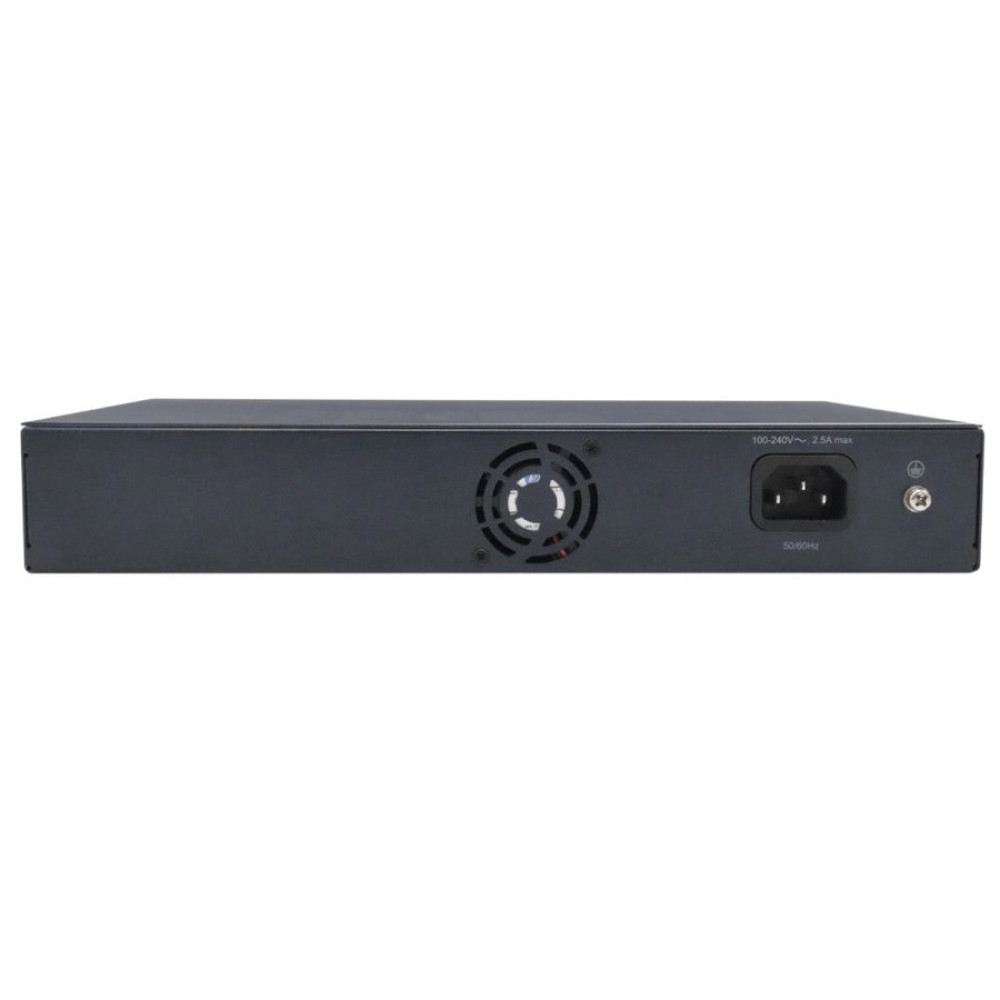 8-портовый PoE-коммутатор Provision-ISR PoES-08120GCL+2Combo неуправляемый