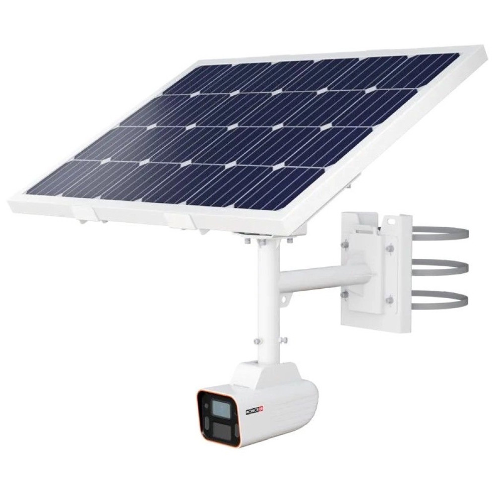 2 Мп IP-відеокамера Provision-ISR SOL1-240ADSRN-36 (3.6 мм) із сонячною панеллю та вбудованим акумулятором