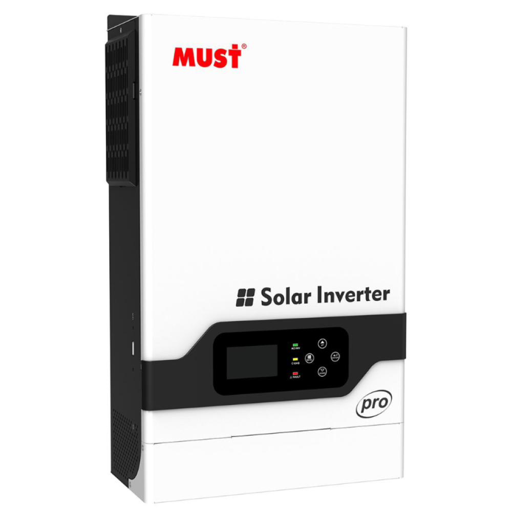 Автономний сонячний інвертор Must 6000W 48V 120A (PV18-6048 Pro II)