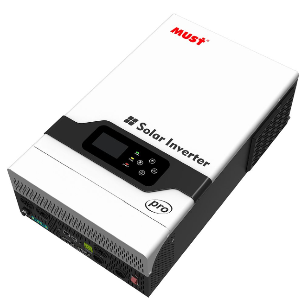 Автономний сонячний інвертор Must 6000W 48V 120A (PV18-6048 Pro II)