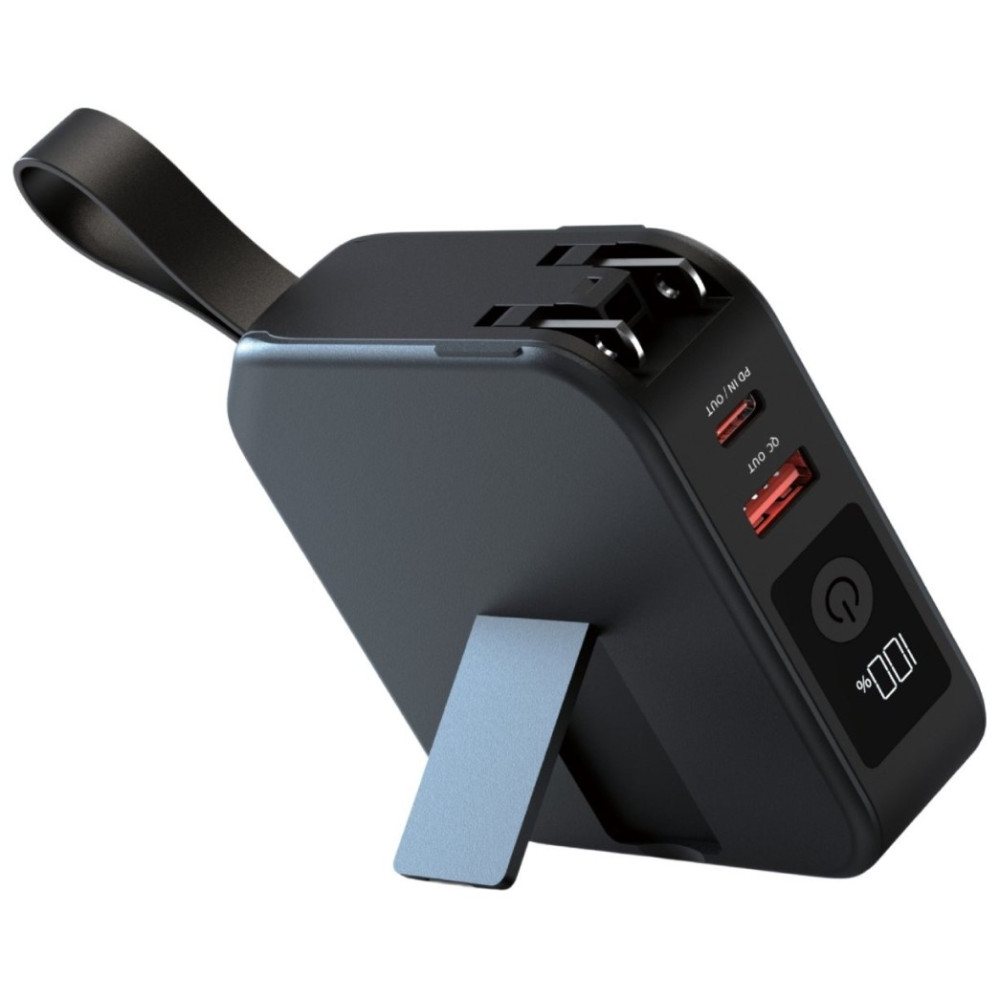 Павербанк Energizer QM10001AC Magnetic Wireless QM10001AC Black (10000 мА·г / 20 Вт)