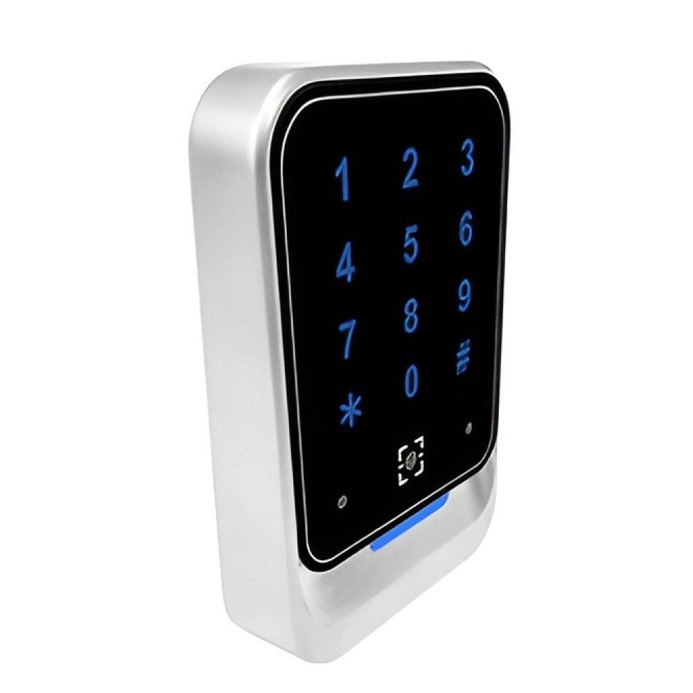 Считыватель Mifare и QR-кодов с клавиатурой ZKTeco QR600-HK-МF, влагозащищенный