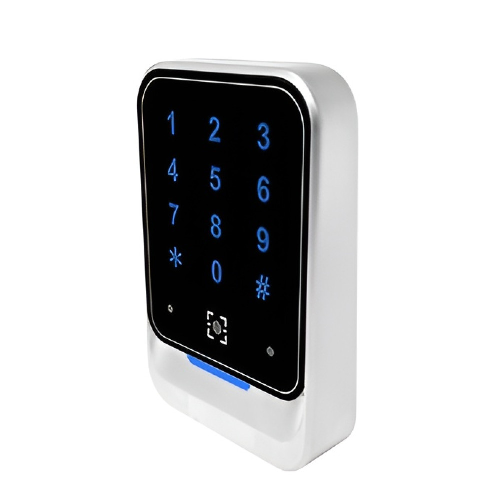 Считыватель Mifare и QR-кодов с клавиатурой ZKTeco QR600-HK-МF, влагозащищенный