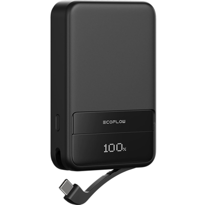 Повербанк EcoFLow RAPID Magnetic Power Bank 10000 Black