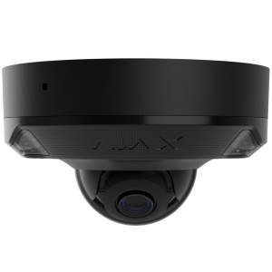 8 Мп IP-камера Ajax DomeCam Mini HL (8 Mp/4 mm) black з гібридним підсвічуванням (126274.214.BL1)