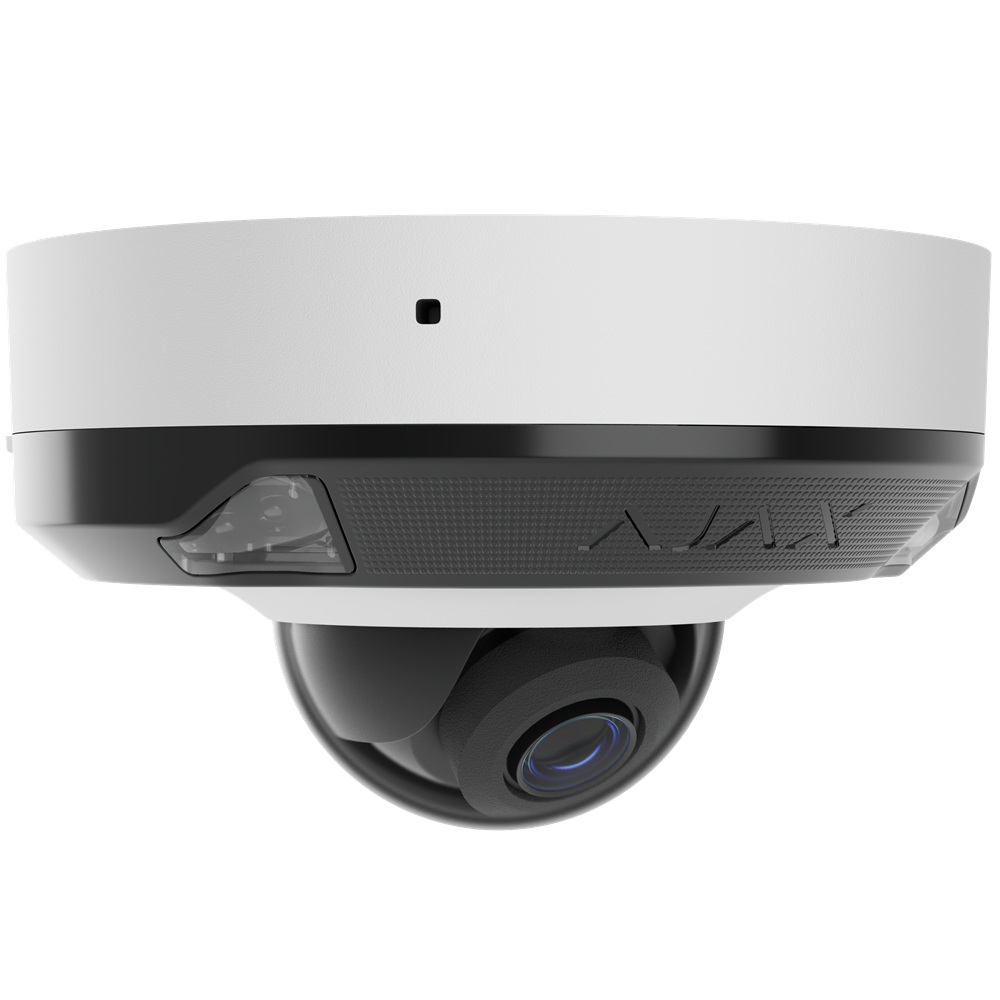 8 Мп IP-камера Ajax DomeCam Mini HL (8 Mp/4 mm) white с гибридной подсветкой (126275.214.WH1)