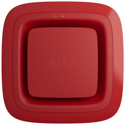 Беспроводной адресный пожарный оповещатель Ajax EN54 FireProtect (Sounder) Jeweller red звуковой (118604.278.RD1)