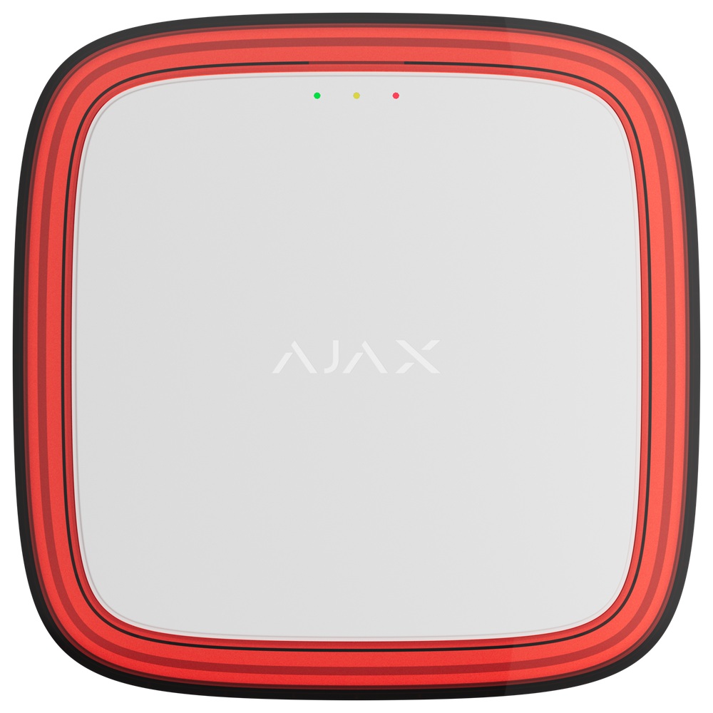 Беспроводной адресный пожарный оповещатель Ajax EN54 FireProtect (VAD) Jeweller white световой (118605.277.WH1)