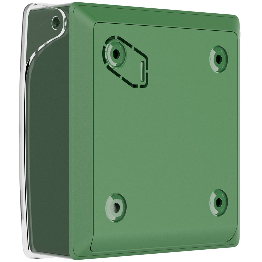 Беспроводная программируемая кнопка Ajax ManualCallPoint Jeweller (Green) с механизмом сброса  (87639.171.NC1)