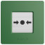 Беспроводная программируемая кнопка Ajax ManualCallPoint Jeweller (Green) с механизмом сброса  (87639.171.NC1)