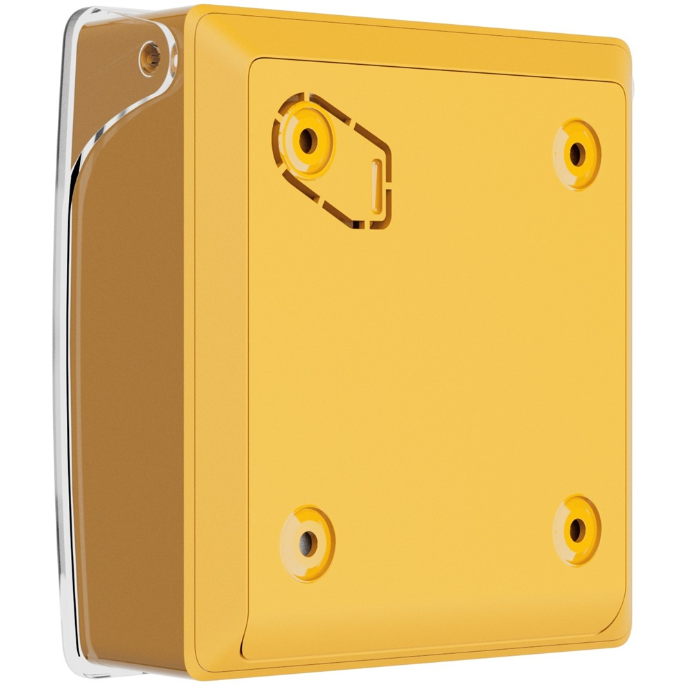 Беспроводная программируемая кнопка Ajax ManualCallPoint Jeweller (Yellow) с механизмом сброса   (87651.171.NC1)