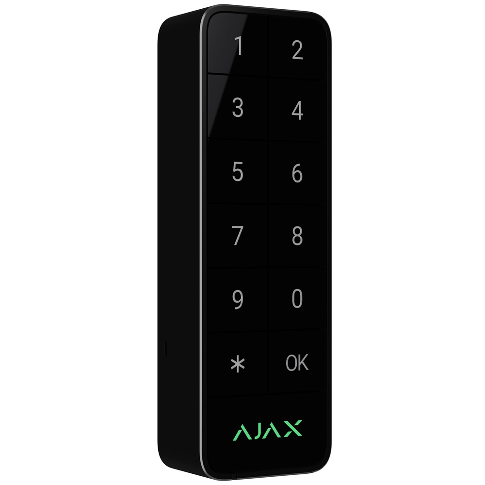 Дротова клавіатура Ajax Superior KeyPad Outdoor Fibra black (117760.285.BL)