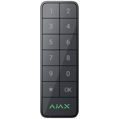 Дротова клавіатура Ajax Superior KeyPad Outdoor Fibra graphite (117761.285.GP)