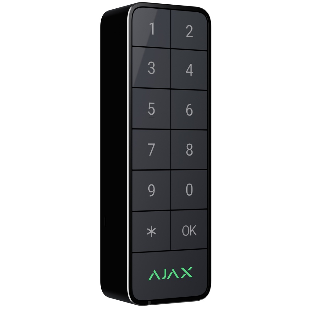 Дротова клавіатура Ajax Superior KeyPad Outdoor Fibra graphite (117761.285.GP)