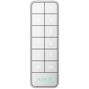 Дротова клавіатура Ajax Superior KeyPad Outdoor Fibra white (117759.285.WH)