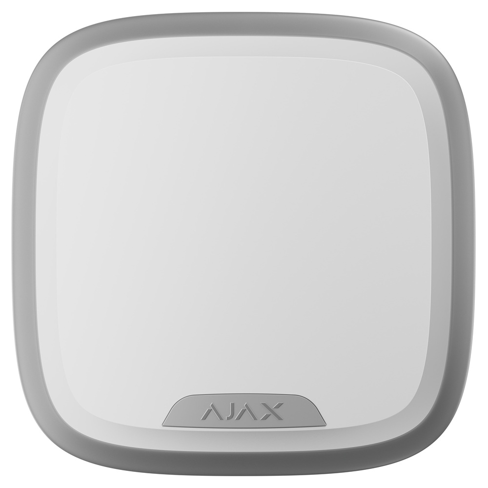 Беспроводная сирена Ajax Superior StreetSiren Plus Jeweller white (117721.308.WH1)