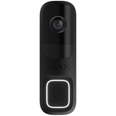 Видеозвонок Ajax DoorBell black (66391.125.BL1)