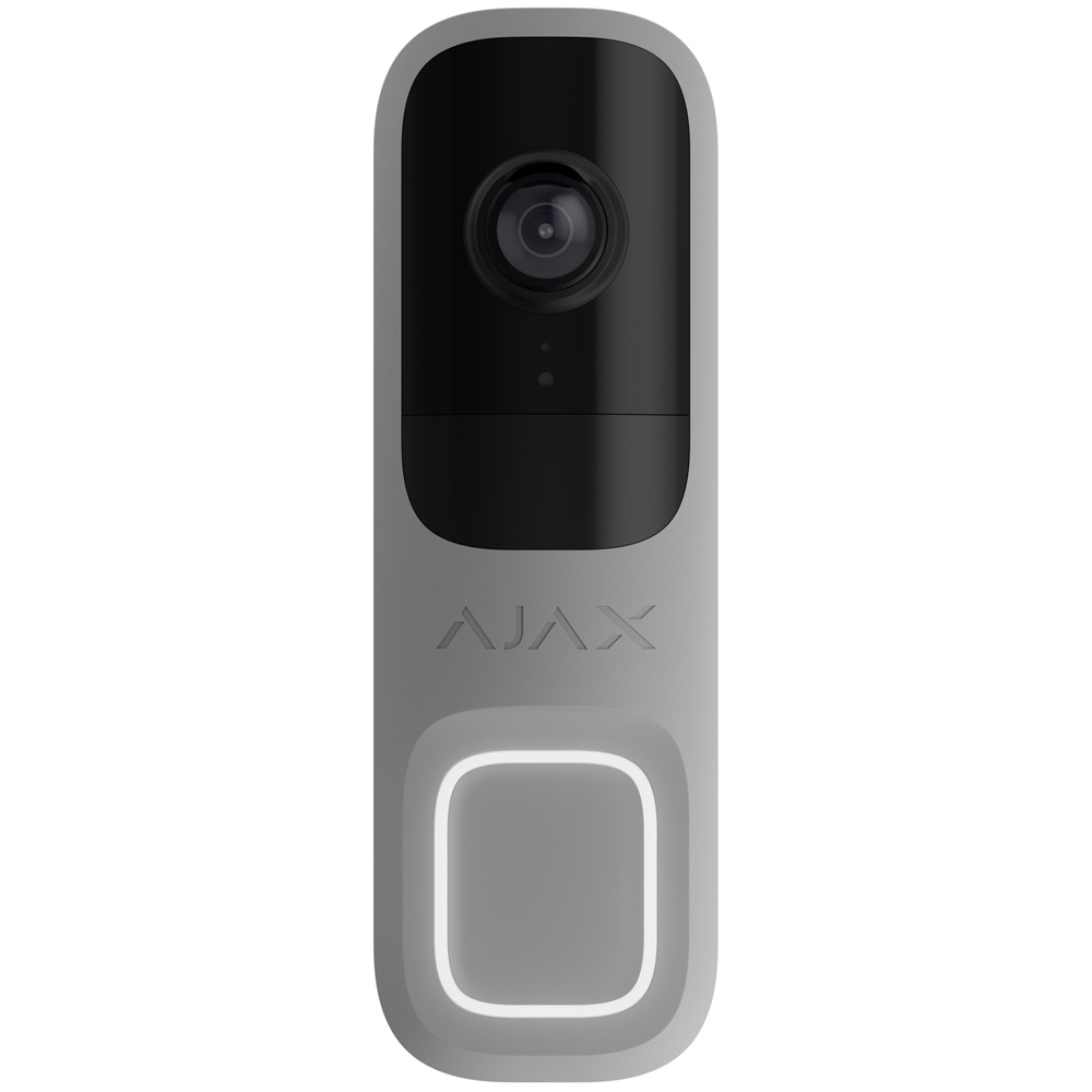 Видеозвонок Ajax DoorBell grey (66393.125.GR1)