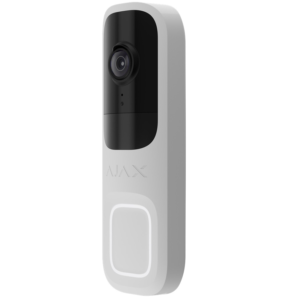 Видеозвонок Ajax DoorBell white (66390.125.WH1)