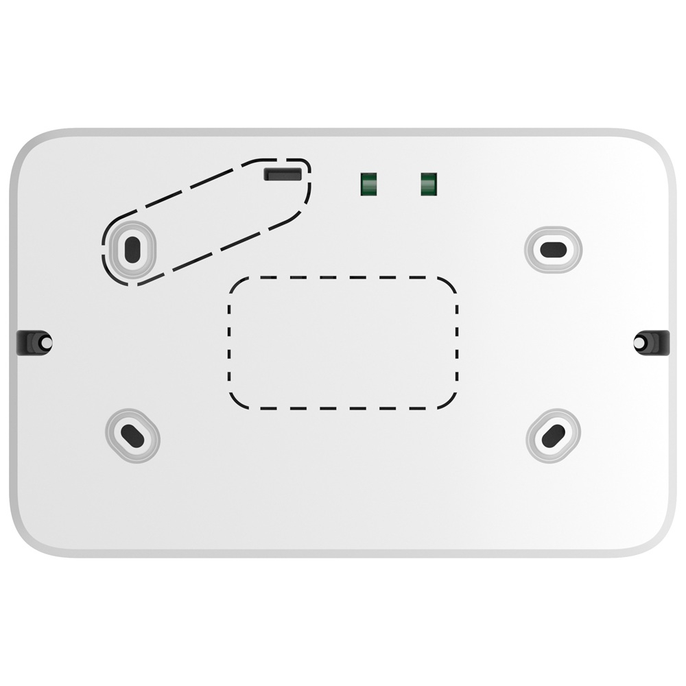 Беспроводной адресный модуль Ajax EN54 I/O Module (2X2) Jeweller white с двумя входами и двумя выходами для пожарной сигнализации (124590.280.WH1)