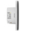 Умный одноклавишный выключатель света Ajax LightSwitch 1-gang Jeweller black 