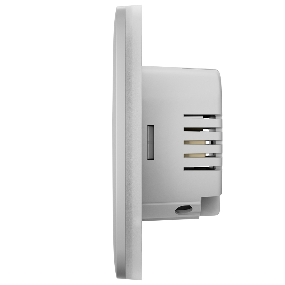 Умный одноклавишный выключатель света Ajax LightSwitch 1-gang Jeweller fog