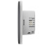Розумний одноклавішний вимикач світла Ajax LightSwitch 1-gang Jeweller graphite