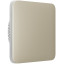 Умный одноклавишный выключатель света Ajax LightSwitch 1-gang Jeweller ivory