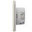 Умный одноклавишный выключатель света Ajax LightSwitch 1-gang Jeweller ivory