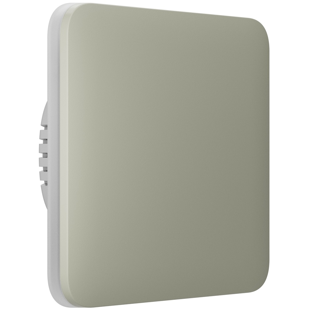 Умный одноклавишный выключатель света Ajax LightSwitch 1-gang Jeweller oyster