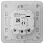Розумний одноклавішний вимикач світла Ajax LightSwitch 1-gang Jeweller white 