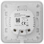 Умный двухклавишный выключатель света Ajax LightSwitch 2-gang Jeweller black