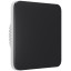 Умный двухклавишный выключатель света Ajax LightSwitch 2-gang Jeweller graphite