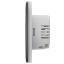 Умный двухклавишный выключатель света Ajax LightSwitch 2-gang Jeweller graphite
