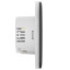 Умный двухклавишный выключатель света Ajax LightSwitch 2-gang Jeweller graphite