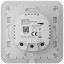 Умный двухклавишный выключатель света Ajax LightSwitch 2-gang Jeweller ivory