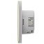 Умный двухклавишный выключатель света Ajax LightSwitch 2-gang Jeweller ivory