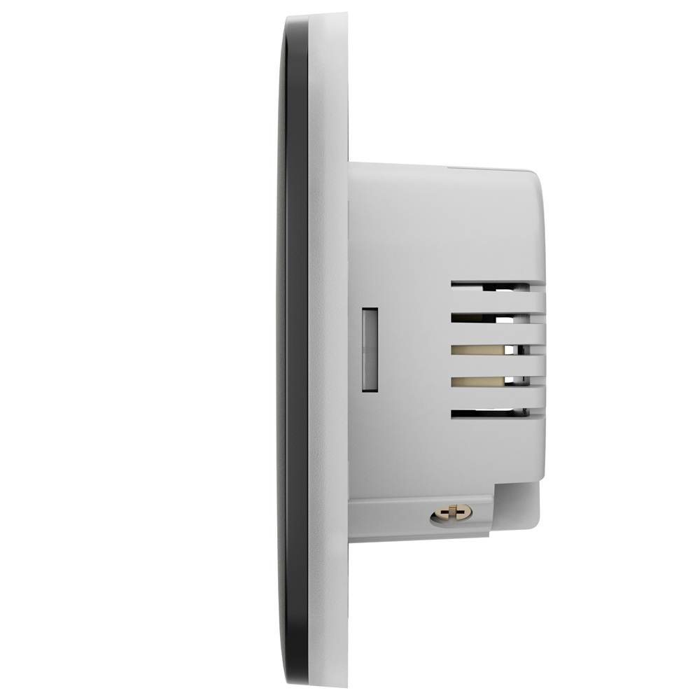 Розумний прохідний вимикач Ajax LightSwitch 2-way Jeweller black 