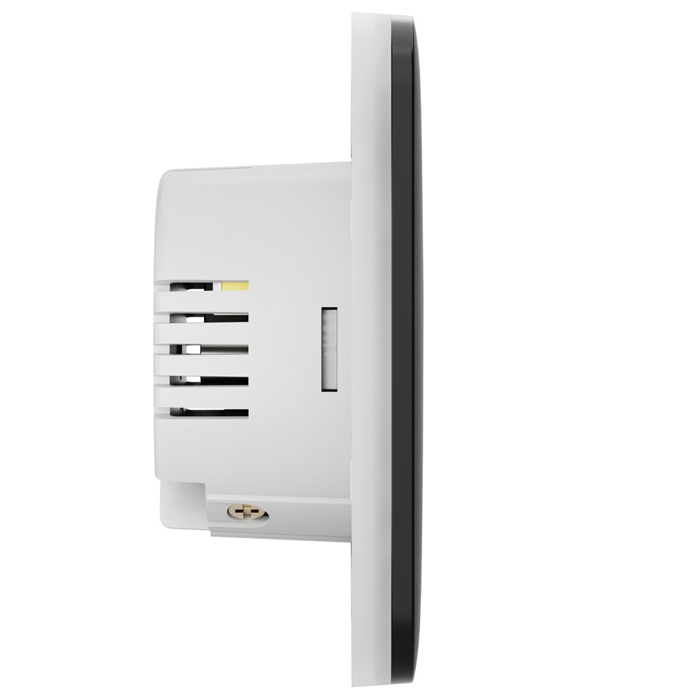 Розумний прохідний вимикач Ajax LightSwitch 2-way Jeweller black 