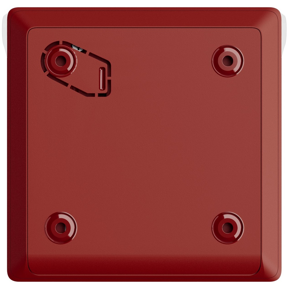 Беспроводная настенная кнопка Ajax ManualCallPoint Jeweller (Red) для активации пожарной тревоги вручную  (60815.171.NC1)