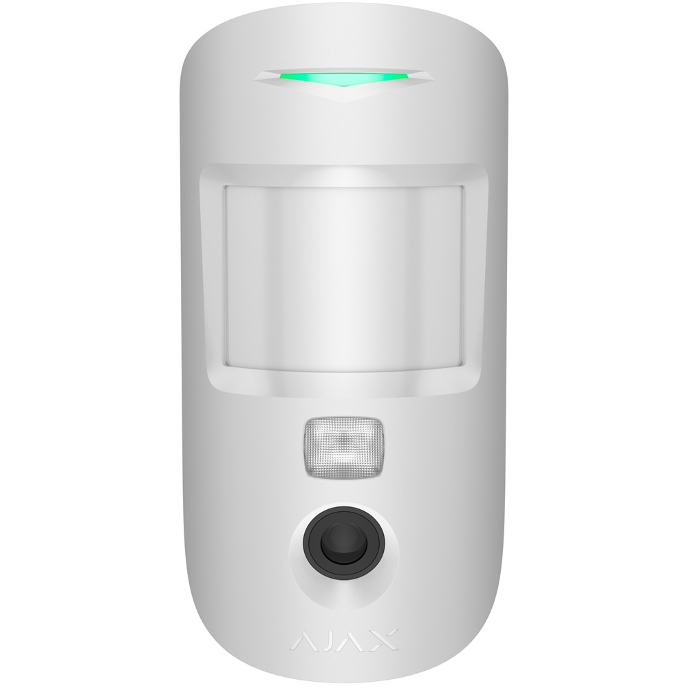 Комплект бездротової сигналізації Ajax StarterKit Cam Plus white з фотофіксацією тривог (117597.66.WH1)
