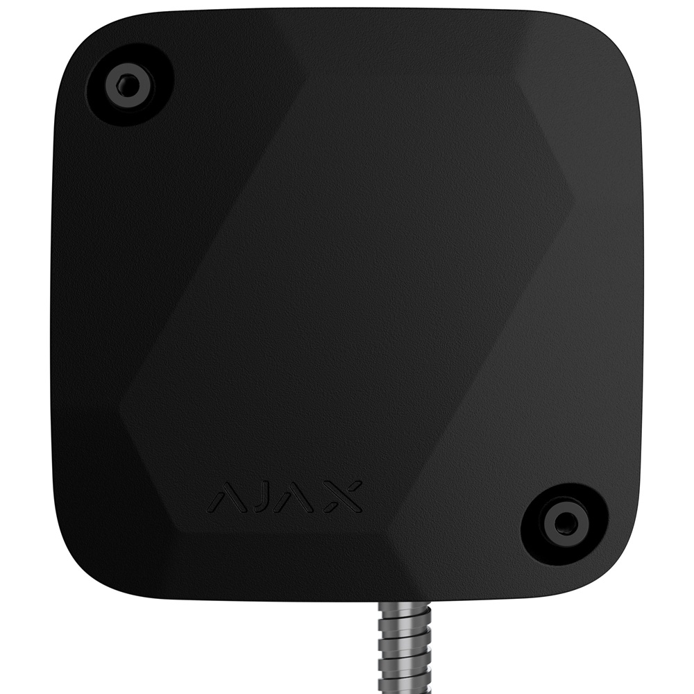 Дротовий датчик вібрації Ajax Superior SeismoProtect G3 Fibra black з додатковим сенсором удару (117736.269.BL1)