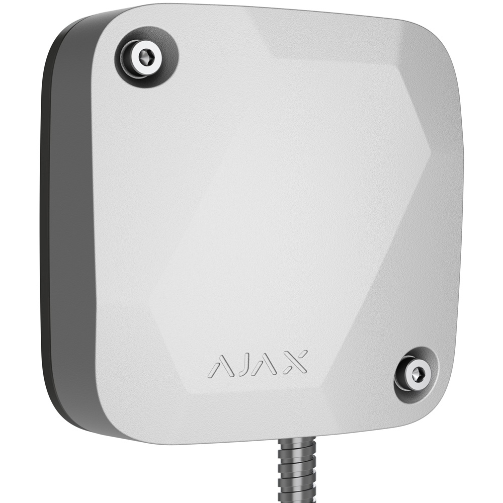 Дротовий датчик вібрації Ajax Superior SeismoProtect G3 Fibra white з додатковим сенсором удару (117737.269.WH1)