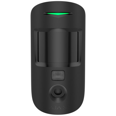 Бездротовий ІЧ датчик руху Ajax Superior MotionCam HD (PhOD) Jeweller black з підтримкою HD-фото (118275.309.BL1)