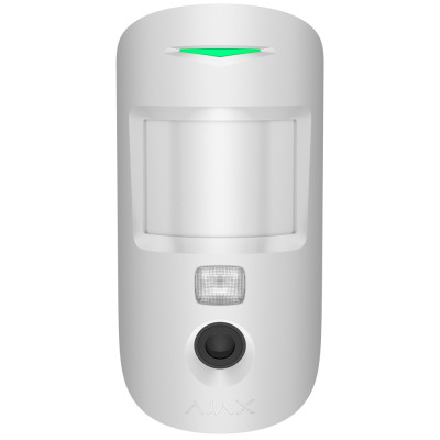 Беспроводной ИК датчик движения Ajax Superior MotionCam HD (PhOD) Jeweller white с поддержкой HD-фото (118274.309.WH1)